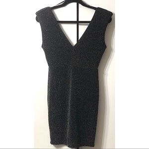 Mini Sparkle black dress